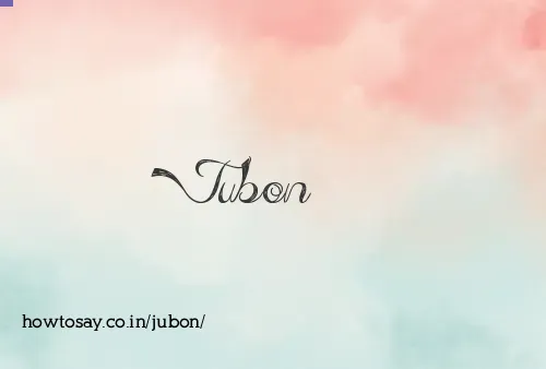 Jubon