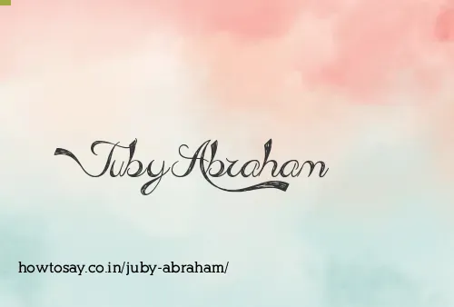 Juby Abraham