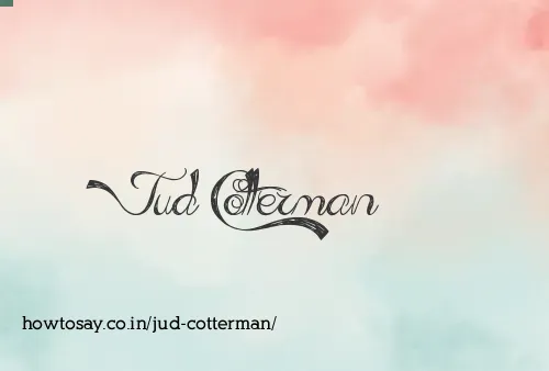 Jud Cotterman
