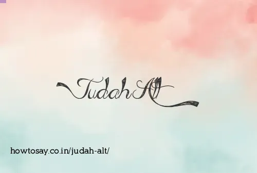 Judah Alt