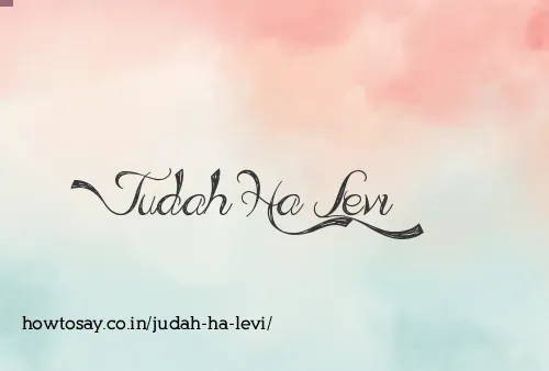 Judah Ha Levi