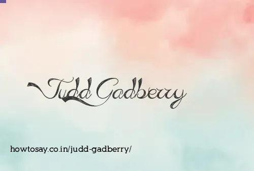 Judd Gadberry