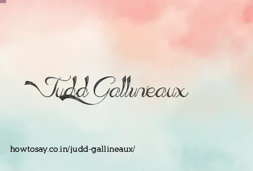 Judd Gallineaux