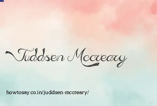 Juddsen Mccreary