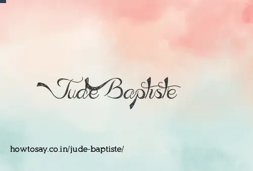 Jude Baptiste