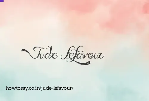 Jude Lefavour