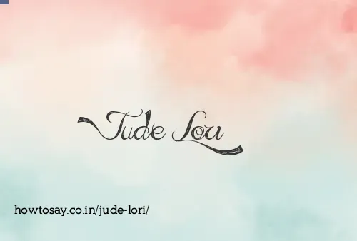 Jude Lori