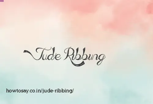 Jude Ribbing