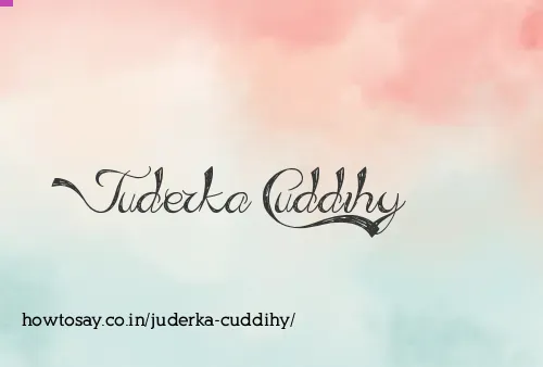 Juderka Cuddihy