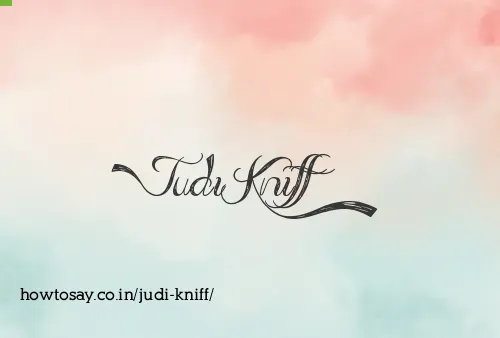 Judi Kniff