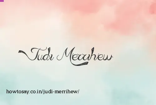 Judi Merrihew