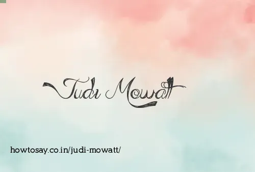 Judi Mowatt