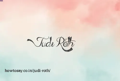 Judi Roth