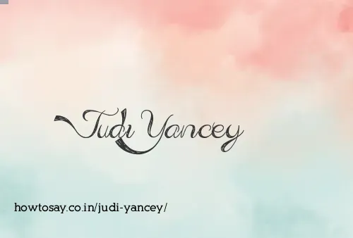 Judi Yancey