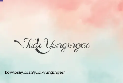 Judi Yunginger