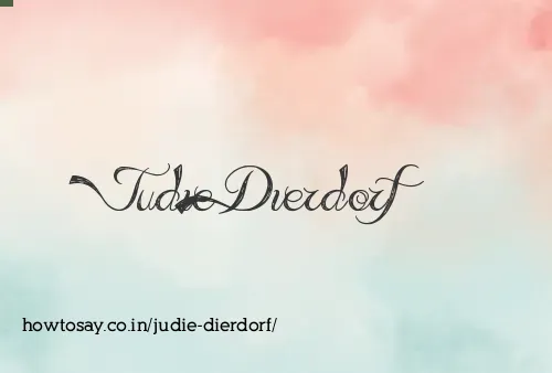 Judie Dierdorf