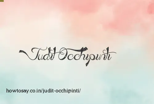 Judit Occhipinti