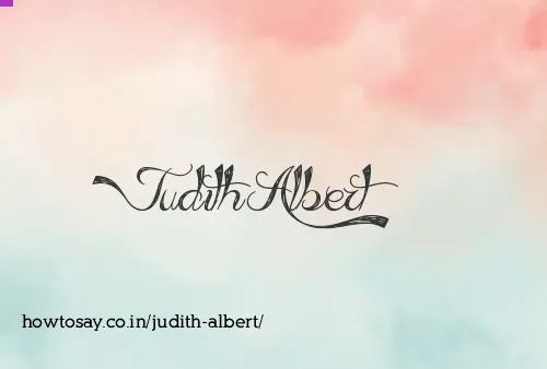 Judith Albert