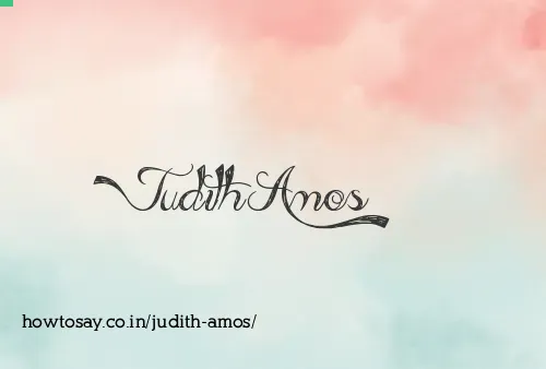 Judith Amos