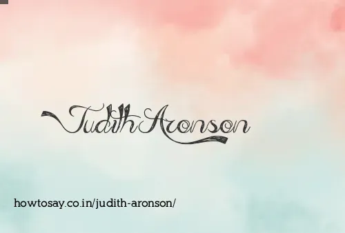 Judith Aronson