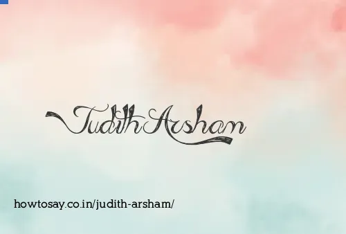 Judith Arsham