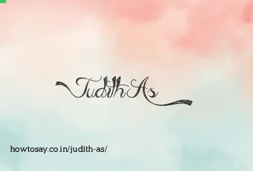 Judith As