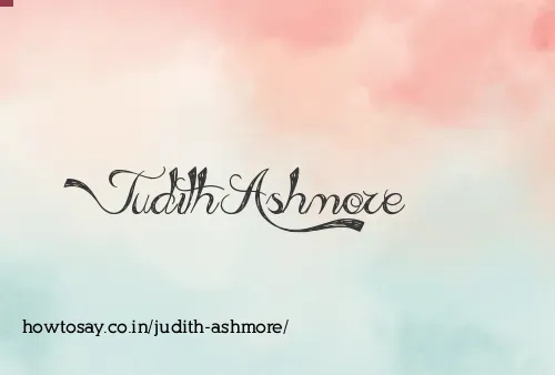Judith Ashmore