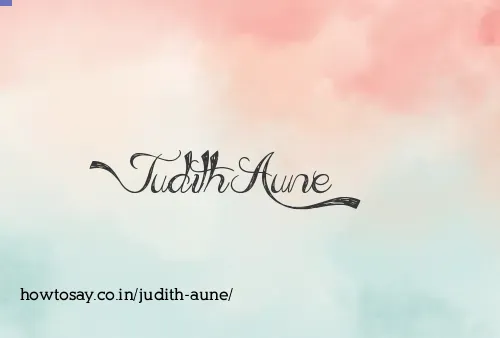 Judith Aune