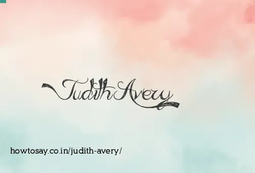 Judith Avery