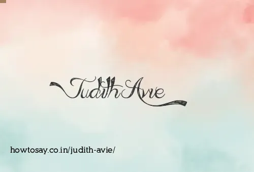 Judith Avie