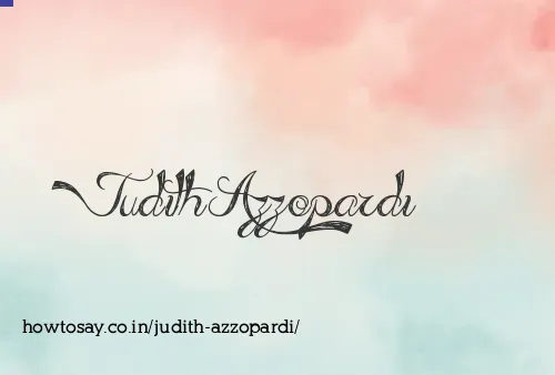 Judith Azzopardi