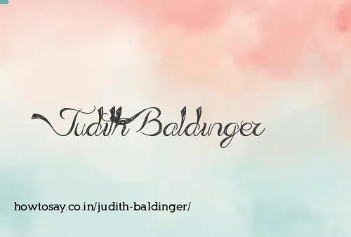 Judith Baldinger