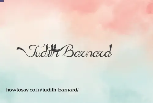 Judith Barnard