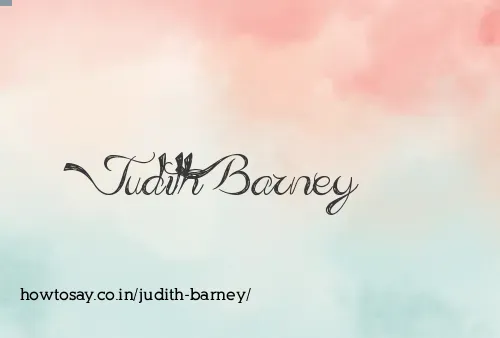 Judith Barney