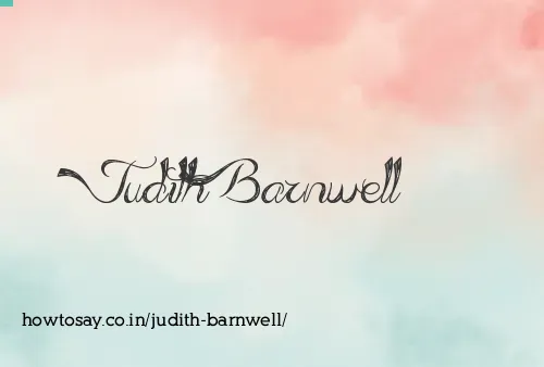 Judith Barnwell