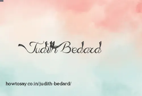 Judith Bedard