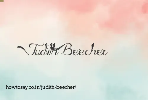 Judith Beecher