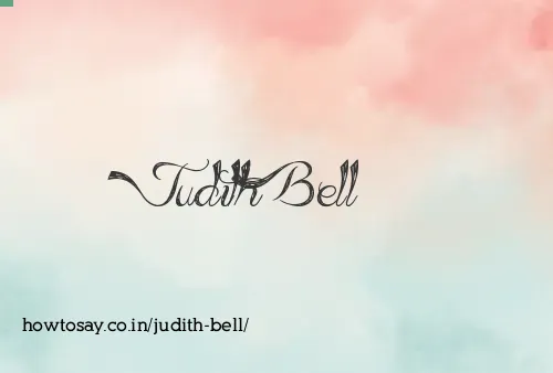 Judith Bell