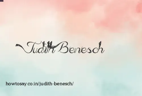 Judith Benesch