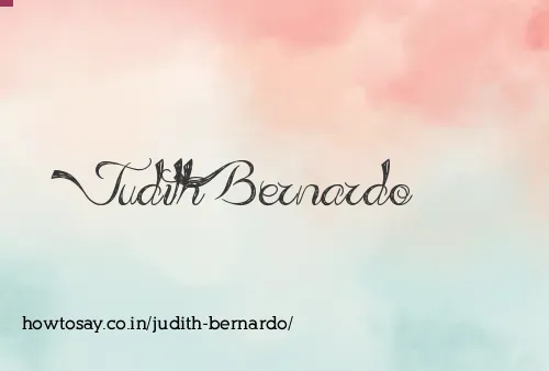 Judith Bernardo