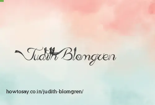 Judith Blomgren