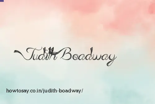 Judith Boadway