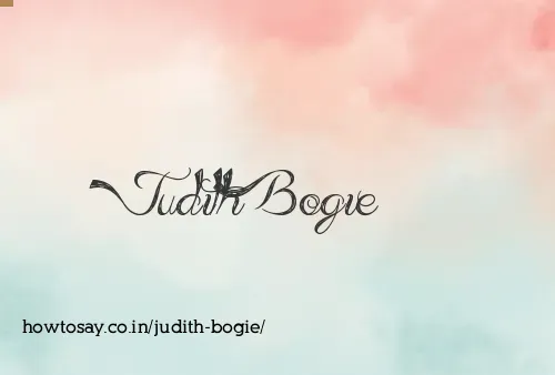 Judith Bogie