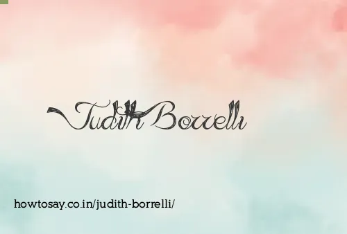 Judith Borrelli