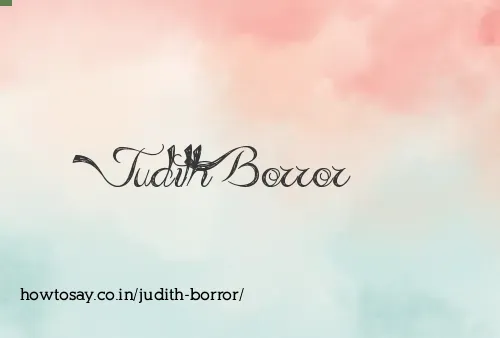 Judith Borror