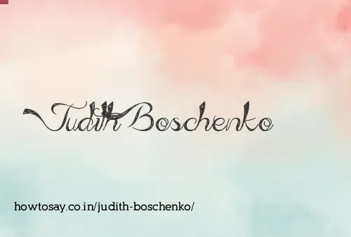 Judith Boschenko