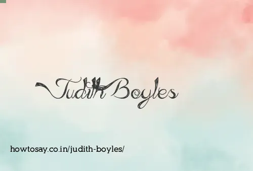 Judith Boyles