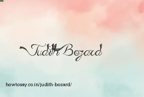 Judith Bozard