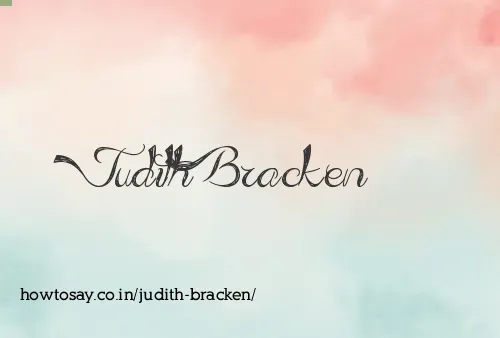 Judith Bracken