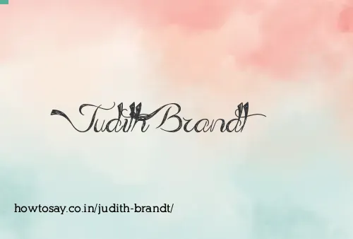 Judith Brandt
